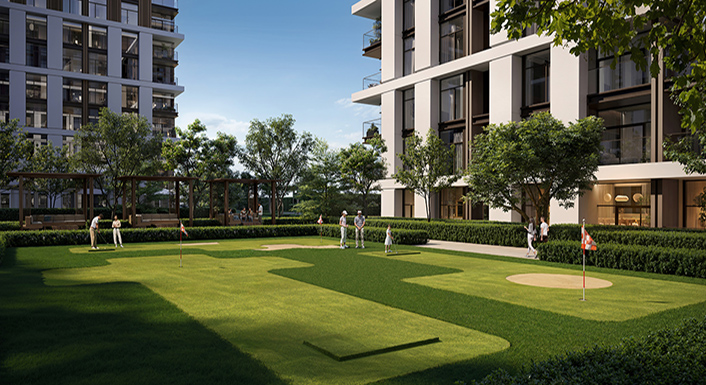 Expo Living Golf Area